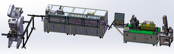 40ppm 18650 19200pcs Κυλινδρική γραμμή παραγωγής μπαταριών